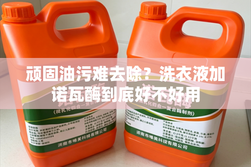 顽固油污难去除？洗衣液加诺瓦酶到底好不好用