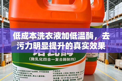低成本洗衣液加低温酶，去污力明显提升的真实效果