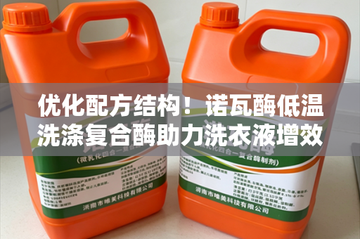 优化配方结构！诺瓦酶低温洗涤复合酶助力洗衣液增效